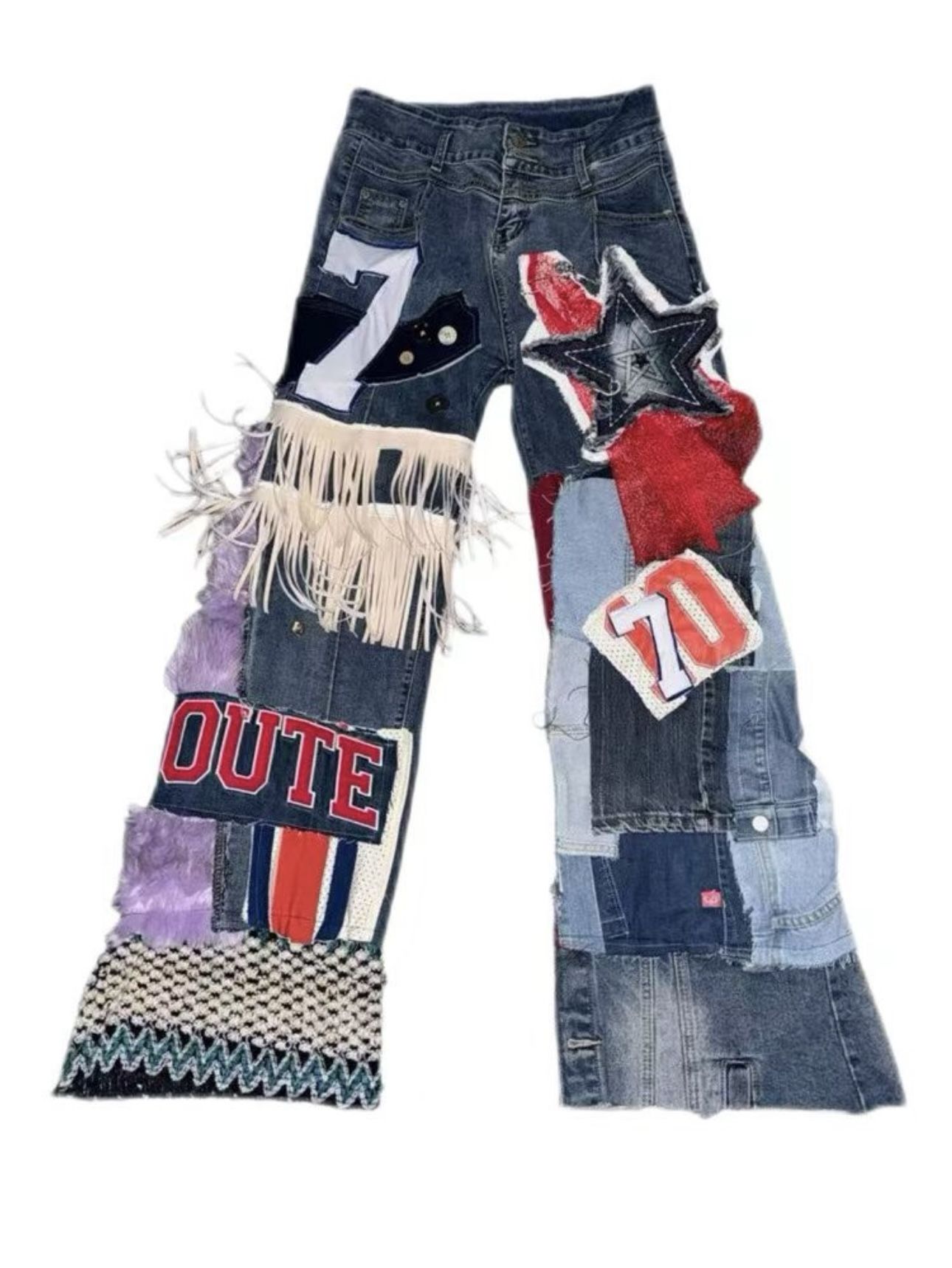 PATCHWORK DENIM